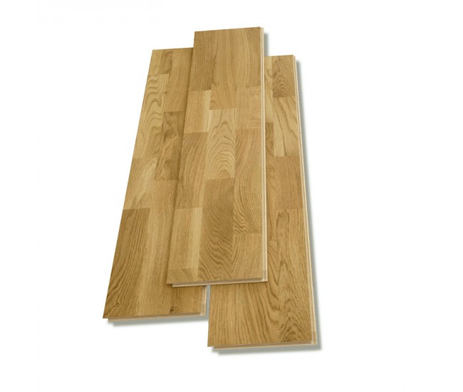 Sunny Oak  Classic Engineered Wood Flooring 14mm x 207mm  Lacquered 3 Strip