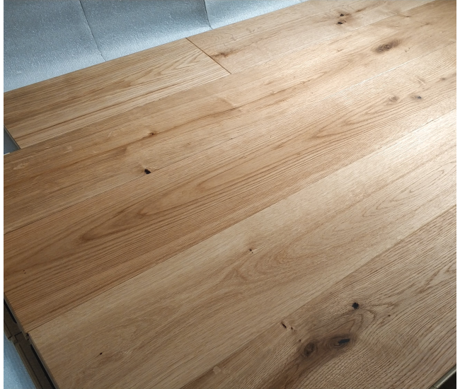 Sandstorm Oak Classic Engineered Wood Flooring 14mm x 130mm Brushed Matt Lacquered