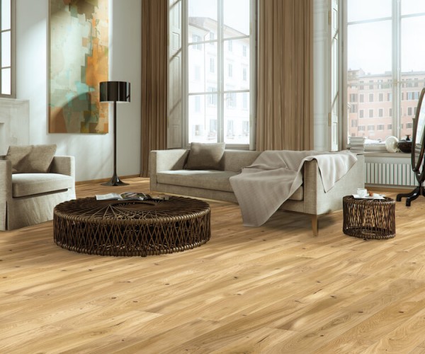 Madeira Classic Oak Engineered Wood Flooring 14mm x 155mm Lacquered 