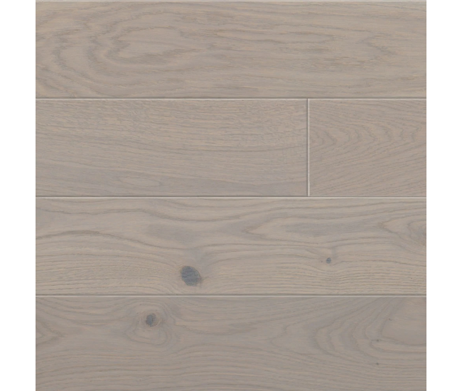 Grey Classic Oak Engineered Wood Flooring 14mm x 155mm Brushed Matt Lacquered