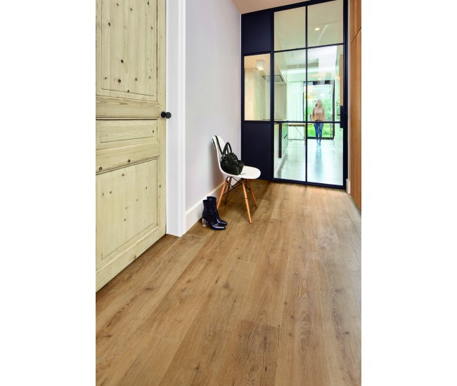 Palermo Oak SPC Waterproof Luxury Click Vinyl Flooring 6.5mm x 180mm