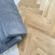 Natrual Wild Rustic Grade Oak Herringbone Engineered Wood Flooring 15mm x 90mm Brushed UV Oiled