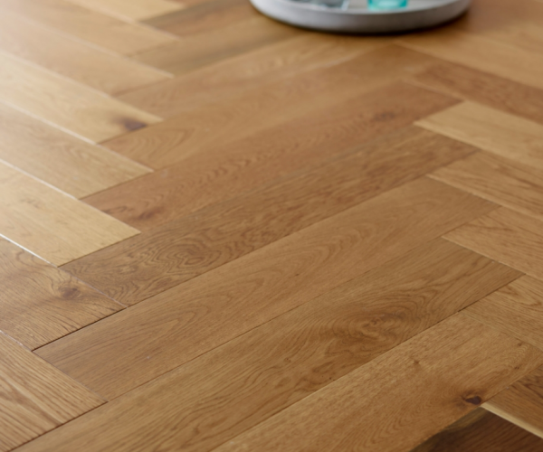 Natural Smoked Oiled Classic Oak Herringbone Engineered Wood Flooring 14mm x 90mm Smkoed Oiled