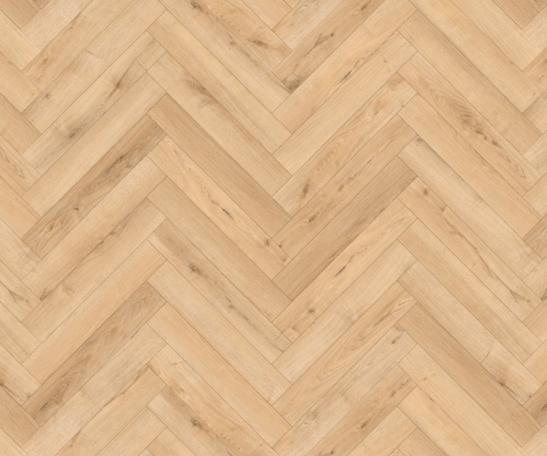 Invisible Oak Herringbone Laminate Flooring 12mm x 101mm