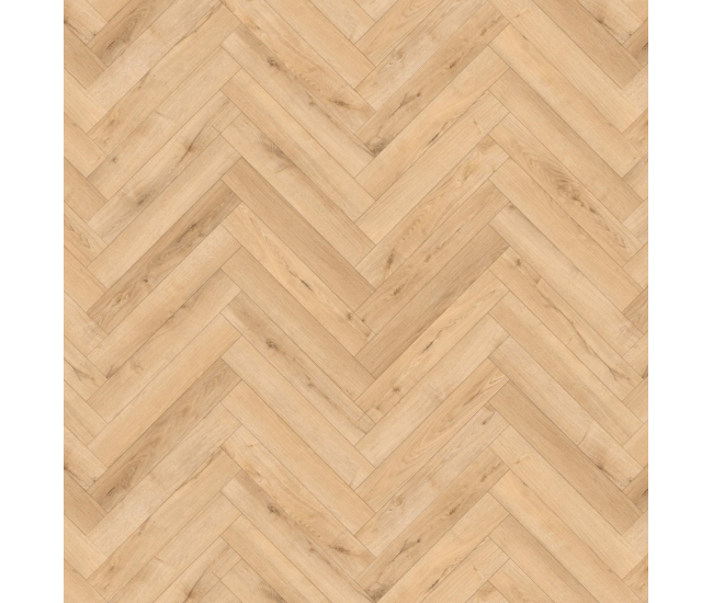 Invisible Oak Herringbone Laminate Flooring 12mm x 101mm