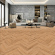 Golden Oak Herringbone Laminate Flooring 12mm x 101mm