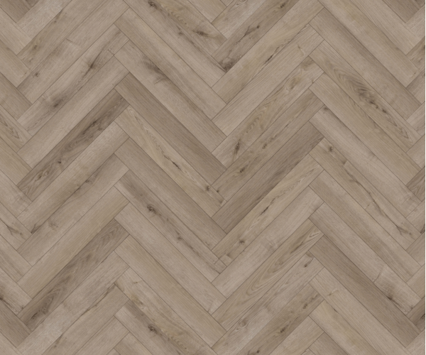 Pebble Grey Oak Herringbone Laminate Flooring 12mm x 101mm