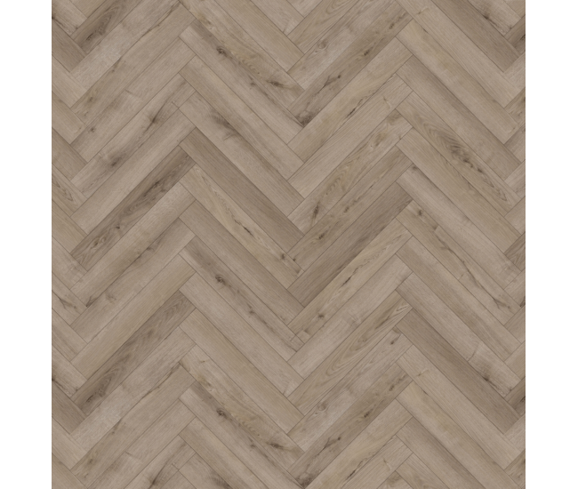 Pebble Grey Oak Herringbone Laminate Flooring 12mm x 101mm