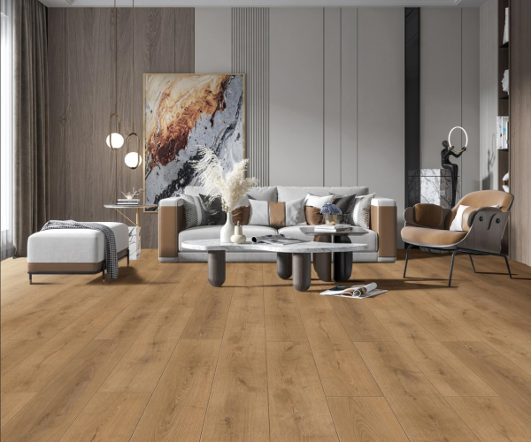 Misty Oak Plank Laminate Flooring 12mm x 198mm