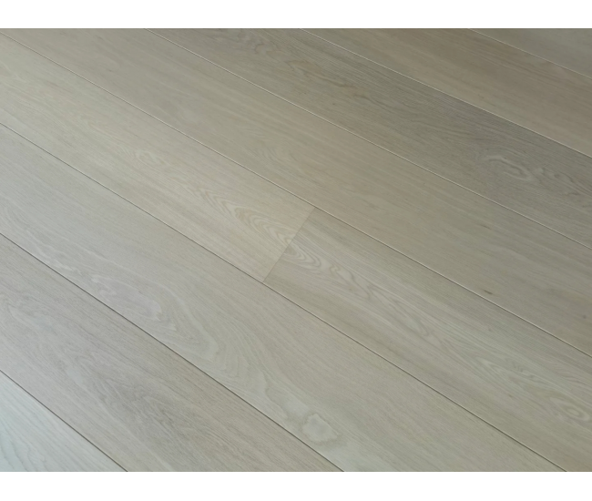 Prime Vanilla Oak Engineered Wood Flooring Plank 14mm x 90mm Invisible Lacquered