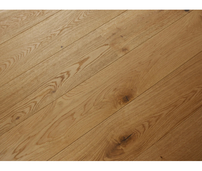 Russet Oak Engineered Wood Flooring 14mm x 190mm Brushed Matt Lacquered