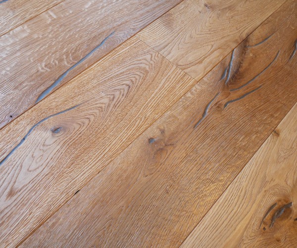 Antique Autumn Engineered Oak Wood Flooring 20mm x 190mm Premium Hard Wax Oiled