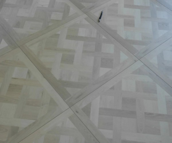 Glacier White Versailles Panel 600x600x6.5mm Waterproof Luxury Vinyl Flooring